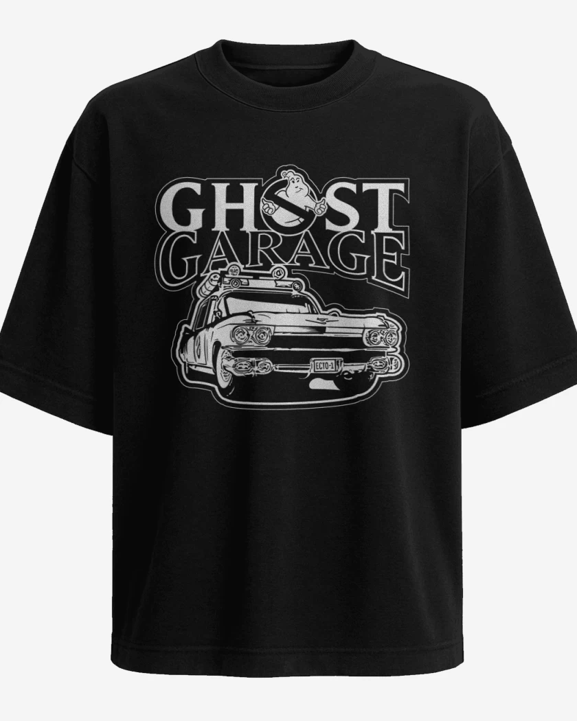 Polera Oversize Negro de Ghost garage