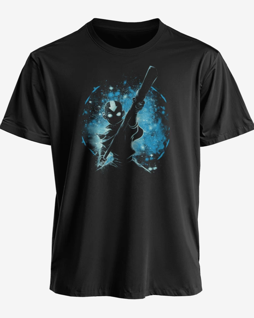 Polera premium Negro de Aang avatar