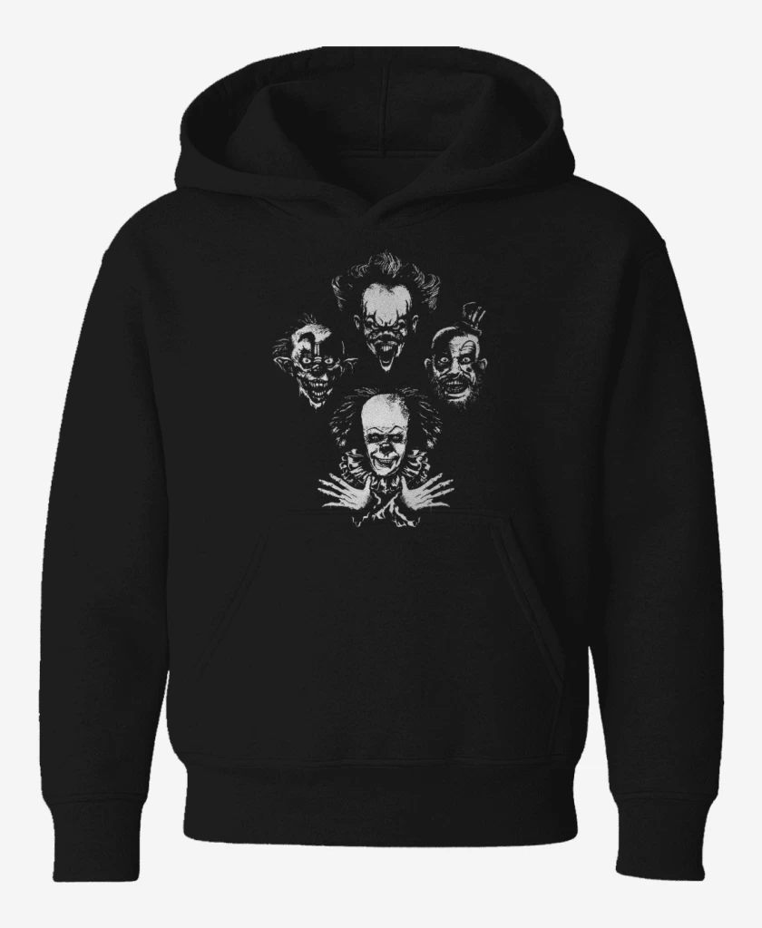 Poleron de niño Negro de Evil clowns rhapsody