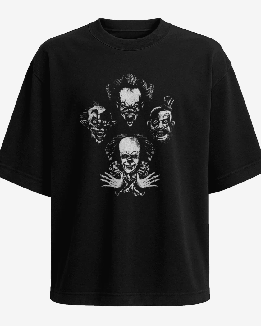 Polera Oversize Evil clowns rhapsody