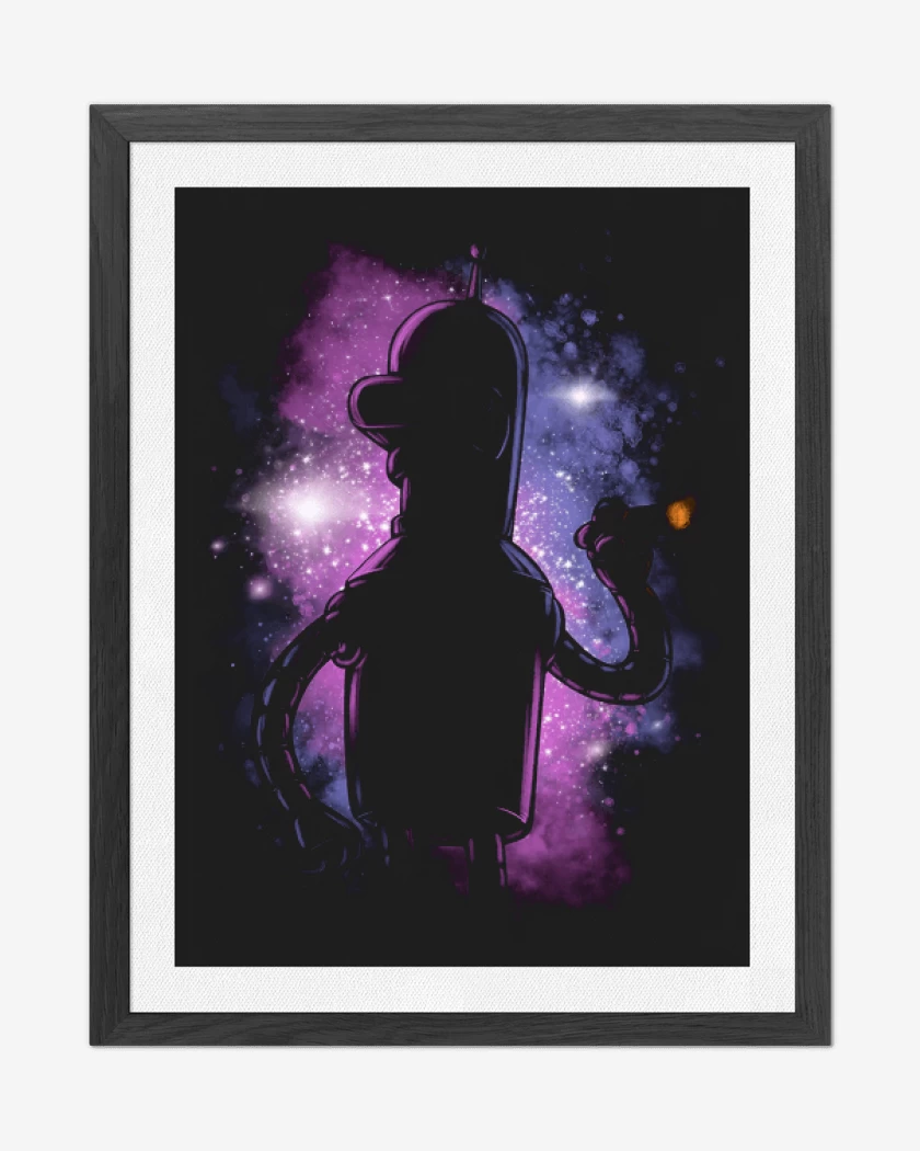 Cuadro decorativo Negro de Bender universal