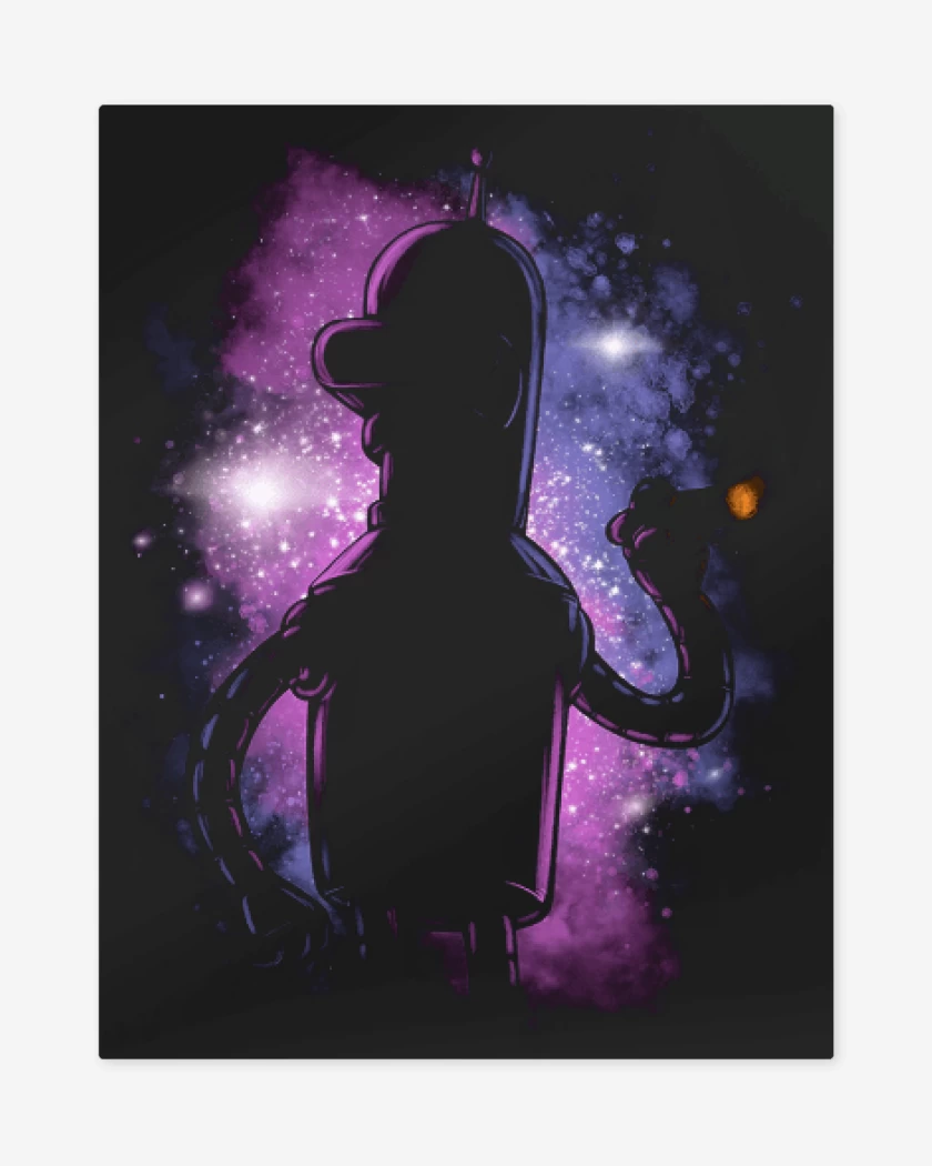 Print metalico Negro de Bender universal