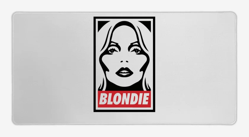 Mouse pad Gamer Blanco de BLONDIE 