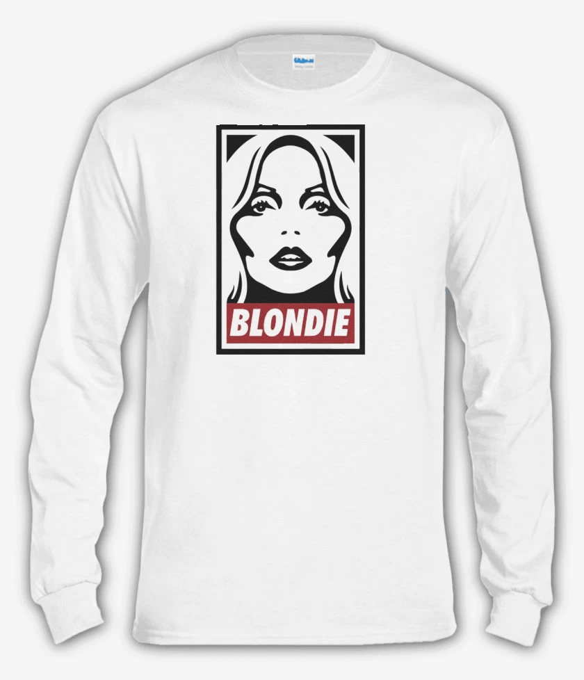 Polera manga larga Blanco de BLONDIE 