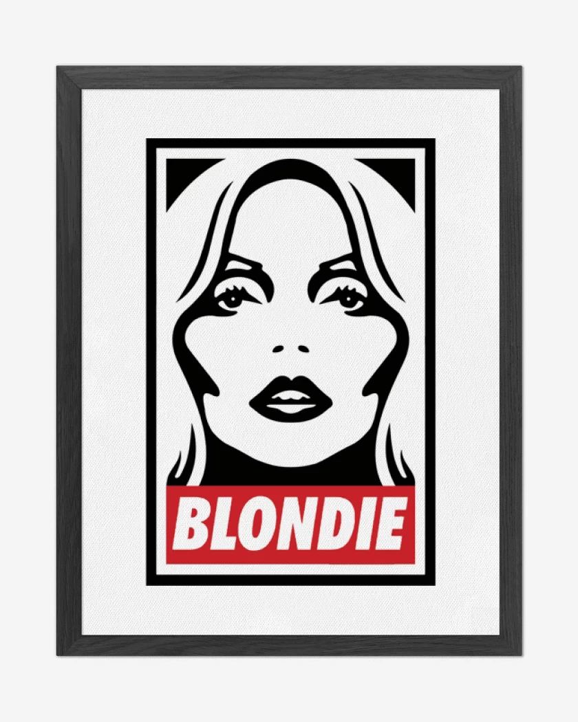 Cuadro decorativo Blanco de BLONDIE 