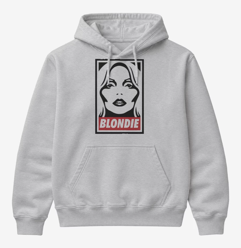 Poleron Canguro básico Gris Melange de BLONDIE 