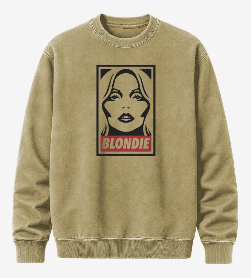 Poleron Polo Acid Wash Beige de BLONDIE 