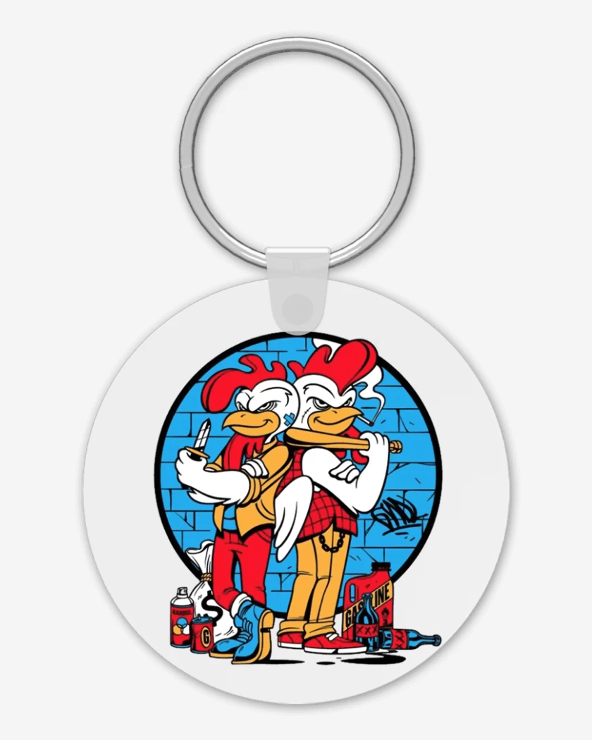 Llavero Los Pollos Choros 
