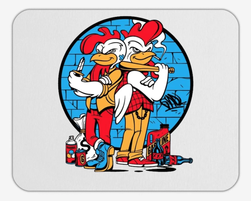 Mousepad Los Pollos Choros 