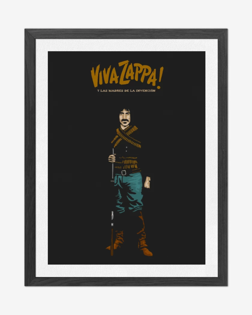 Cuadro decorativo Negro de Viva Zappa