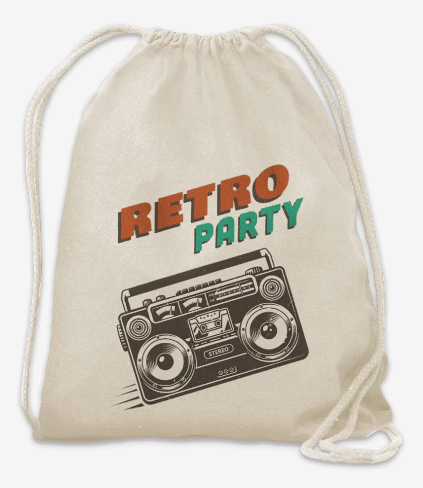 Mochila Blanco de RETRO PARTY 