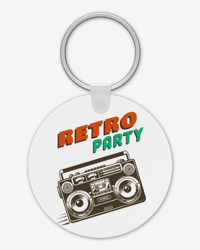 Llavero RETRO PARTY 