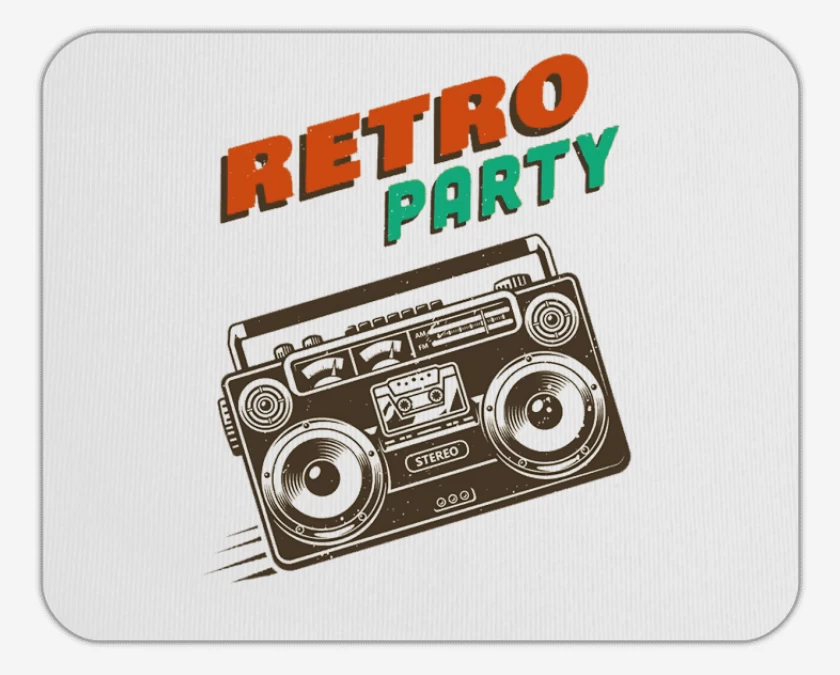 Mousepad RETRO PARTY 