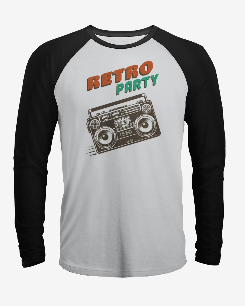 Polera Raglan RETRO PARTY 