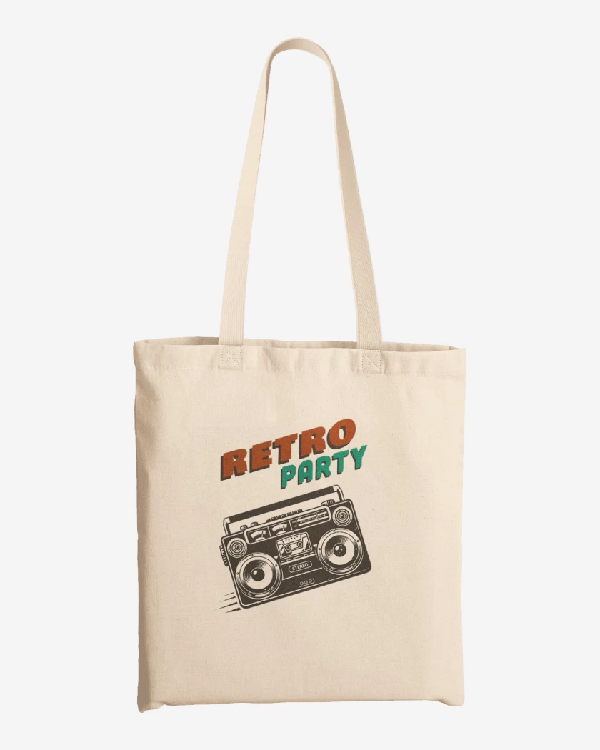 Totebag RETRO PARTY 