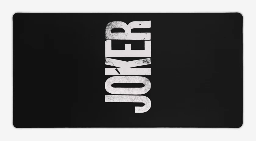 Mouse pad Gamer Negro de JOKER VERTICAL 