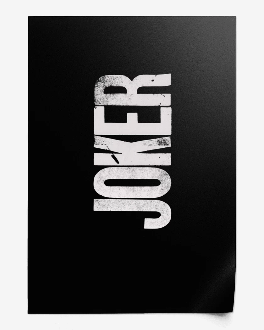 Print JOKER VERTICAL 