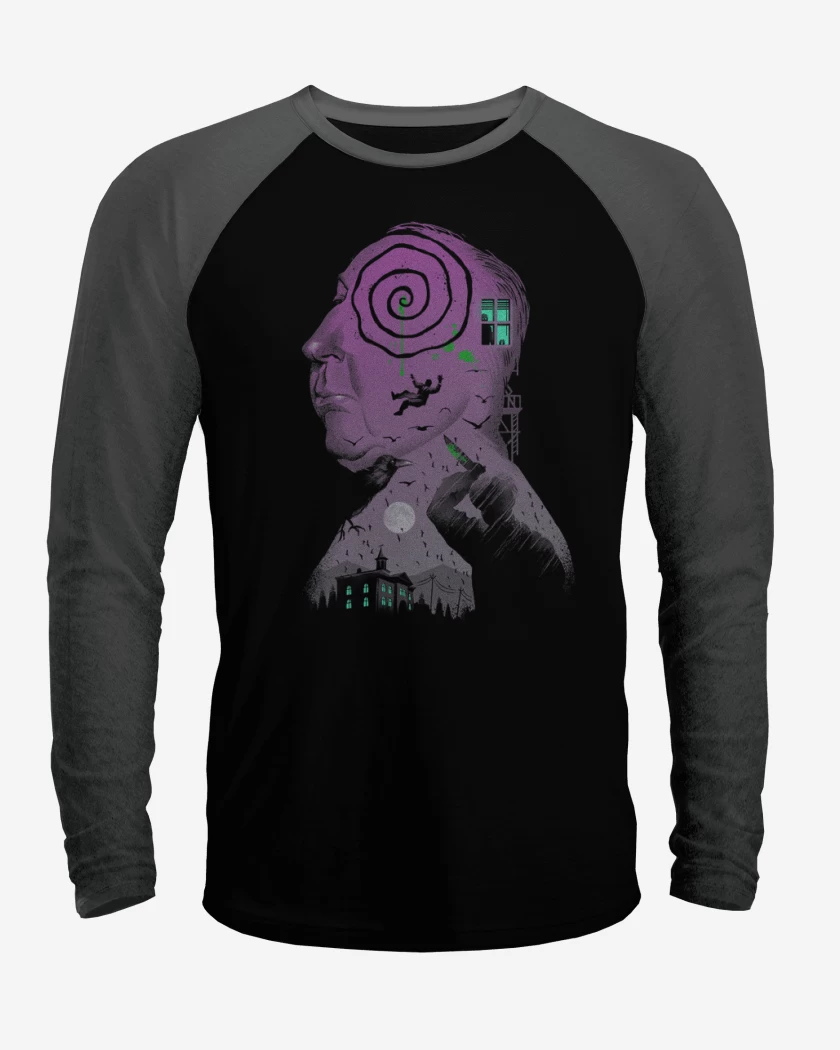 Polera Raglan El maestro del suspenso