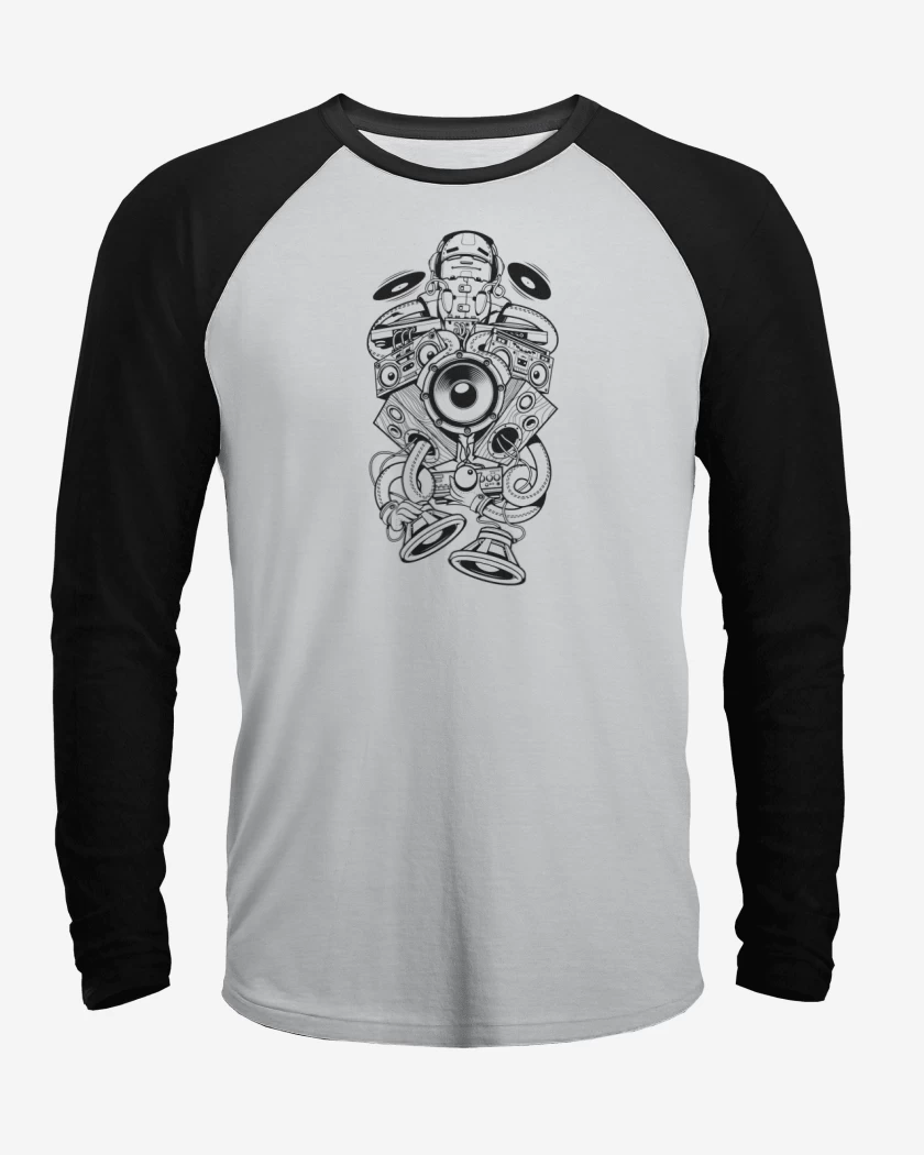 Polera Raglan MIX MUSIC 