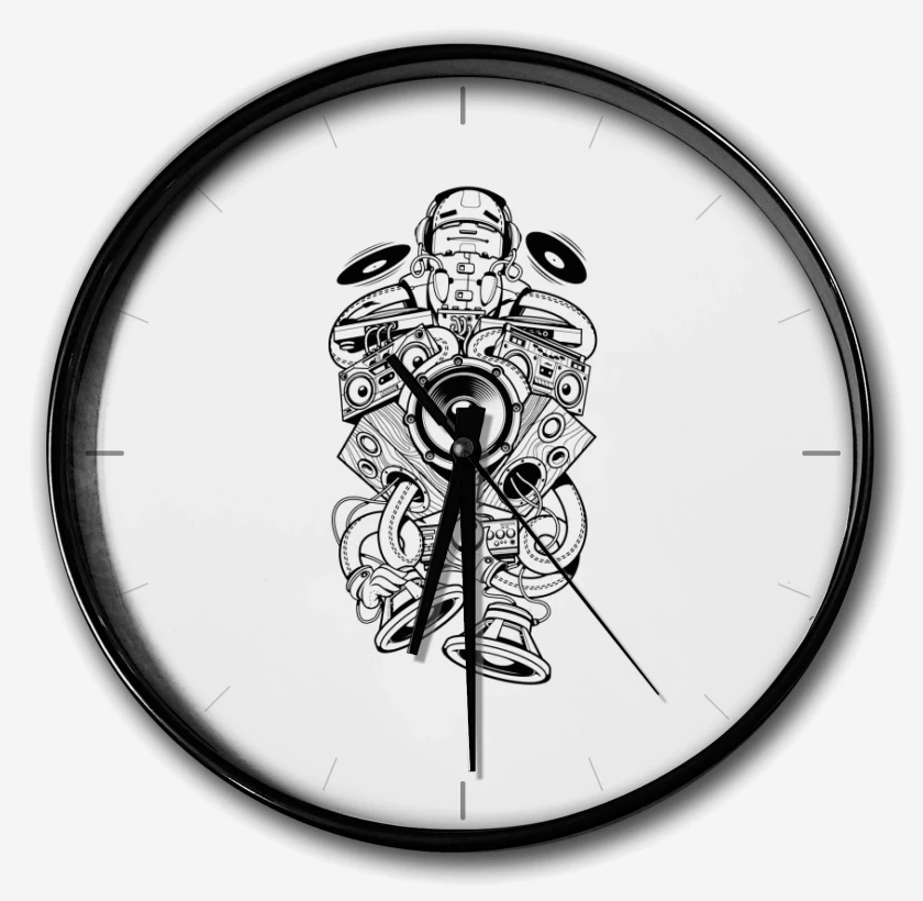 Reloj Blanco de MIX MUSIC 