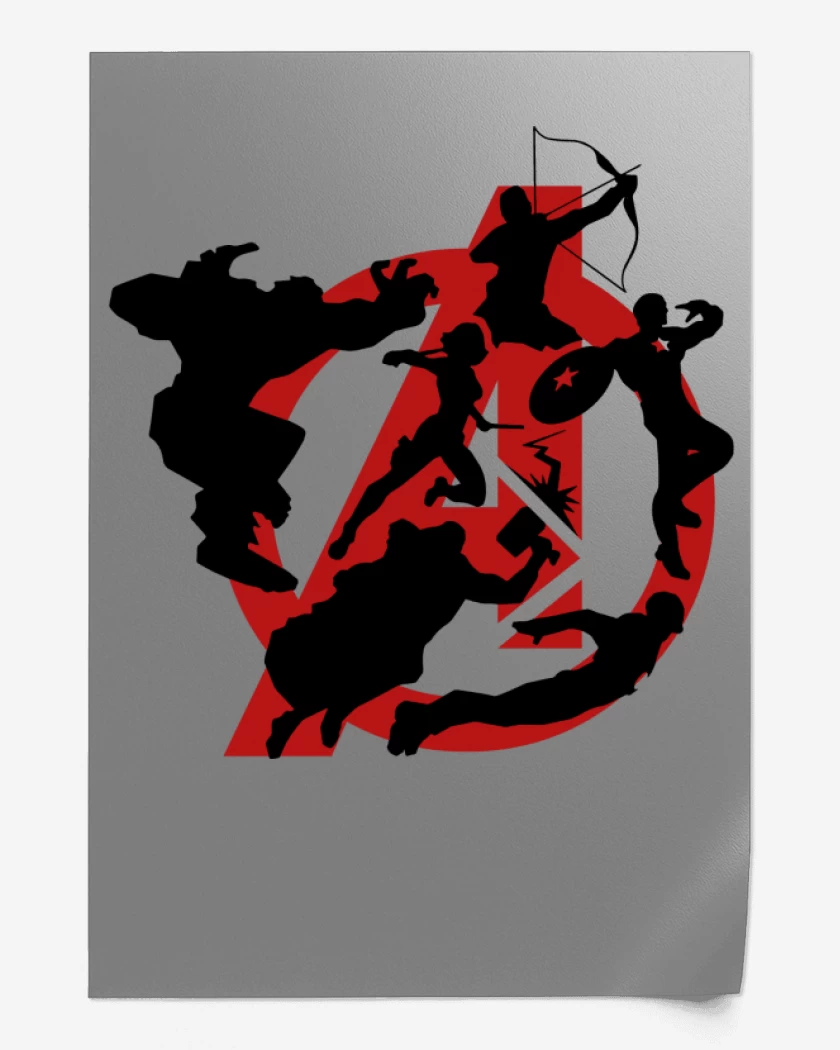 Print Full Avengers