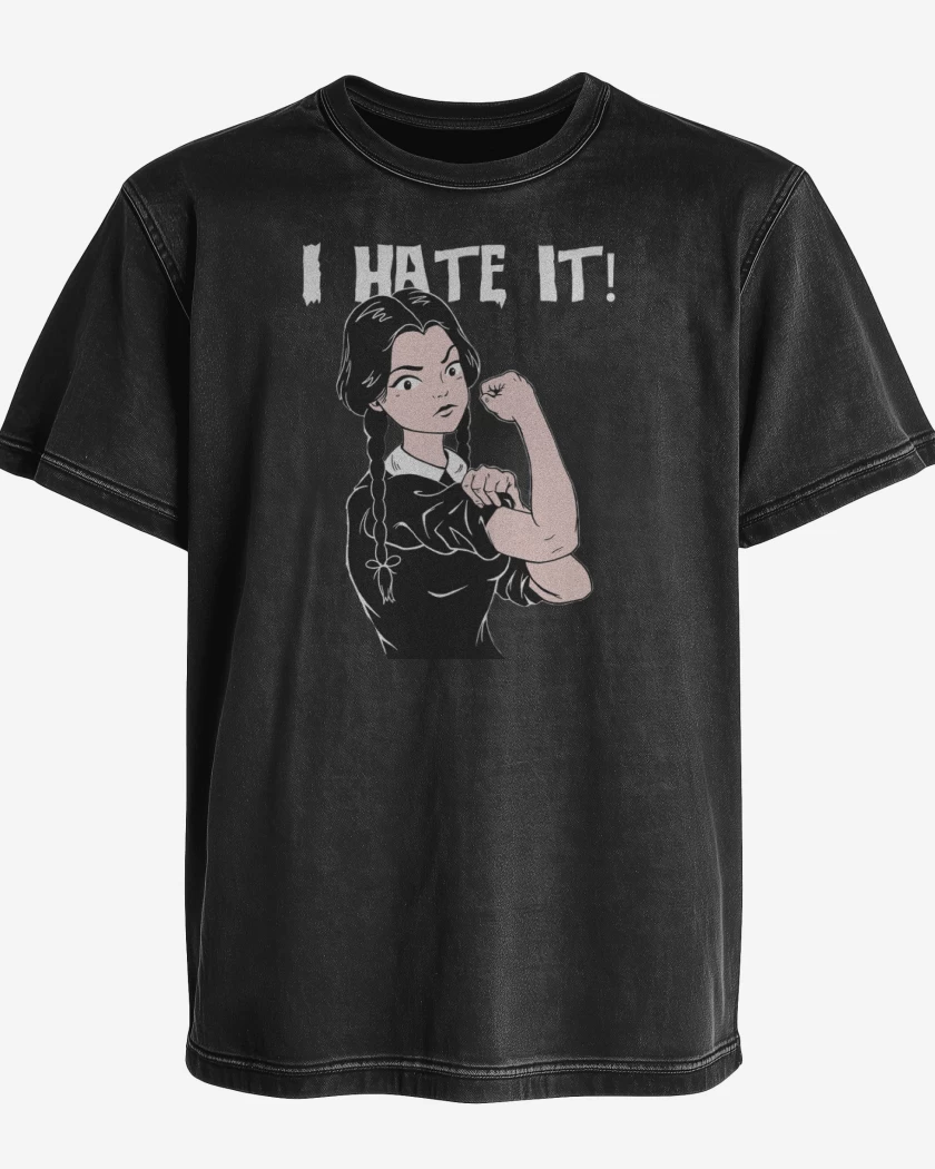 Polera desgastada I hate it