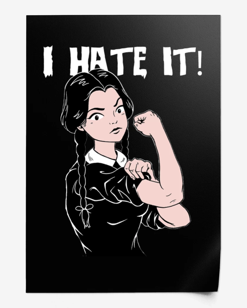 Print I hate it