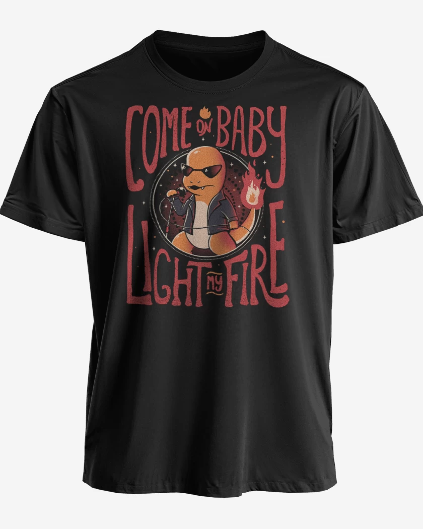 Polera premium Negro de Jim Charmaderrison