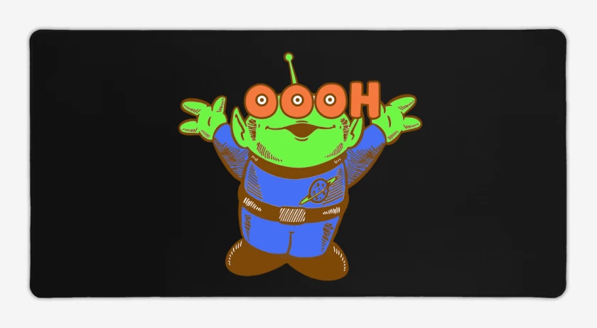 Mouse pad Gamer Ooooh