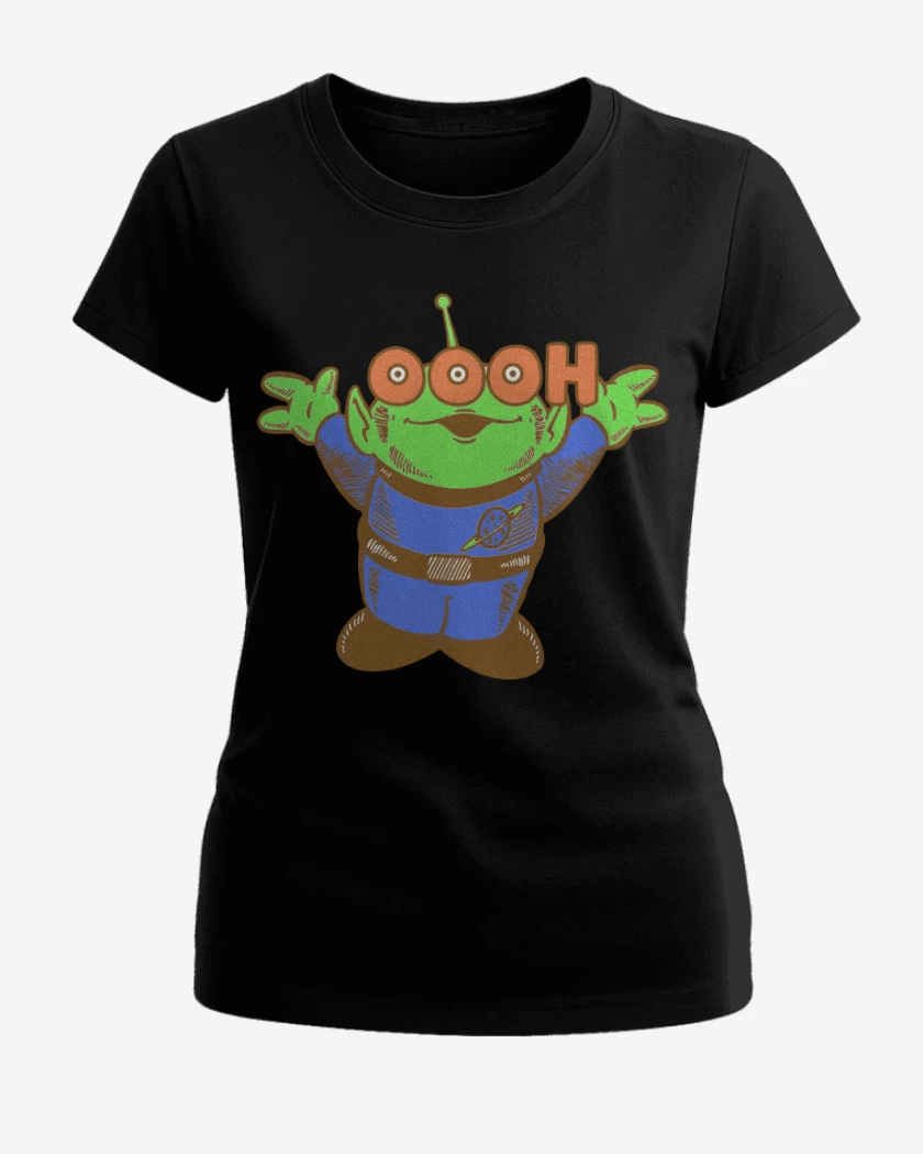 Polera de Mujer Negro de Ooooh