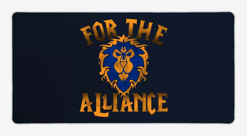 Mouse pad Gamer Por la alianza