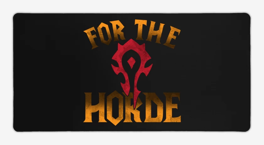 Mouse pad Gamer Por la horda