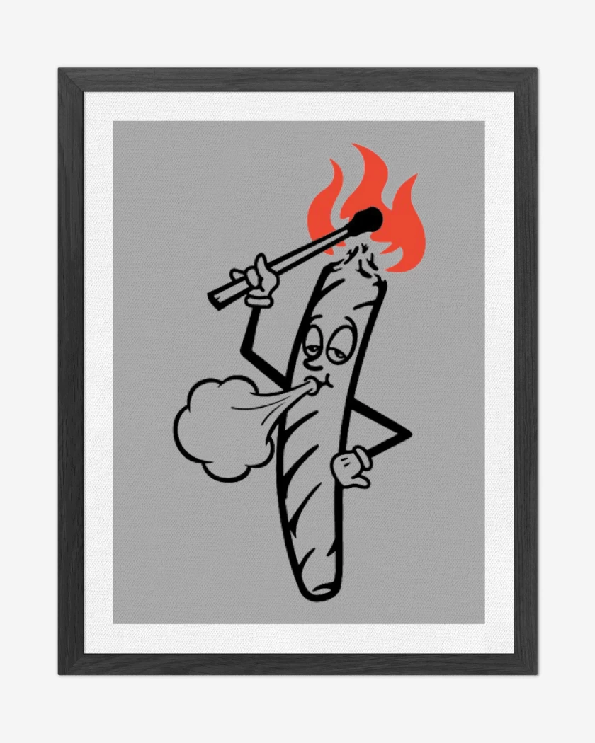 Cuadro decorativo Gris Melange de ME PRENDO 