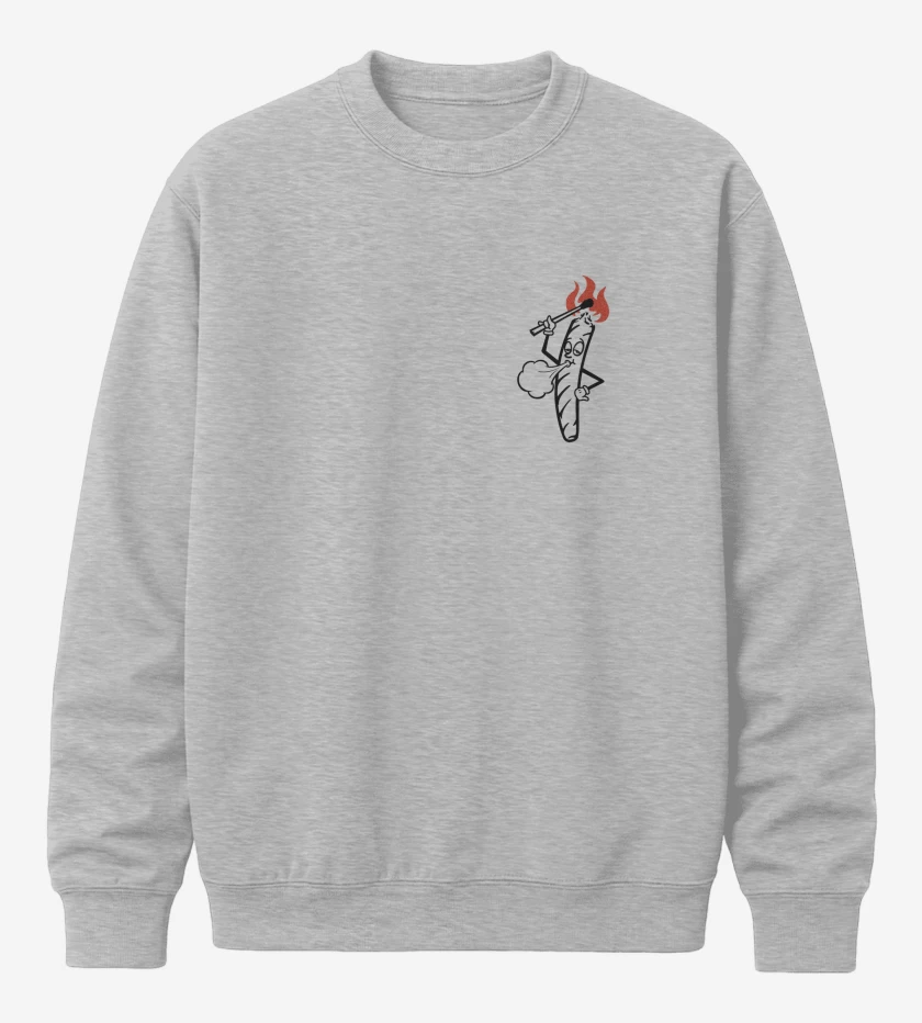 Poleron polo Gris Melange de ME PRENDO 