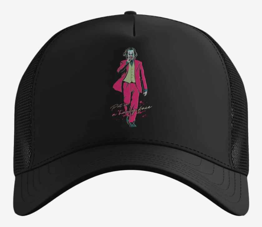 Gorro Put a happy face joke