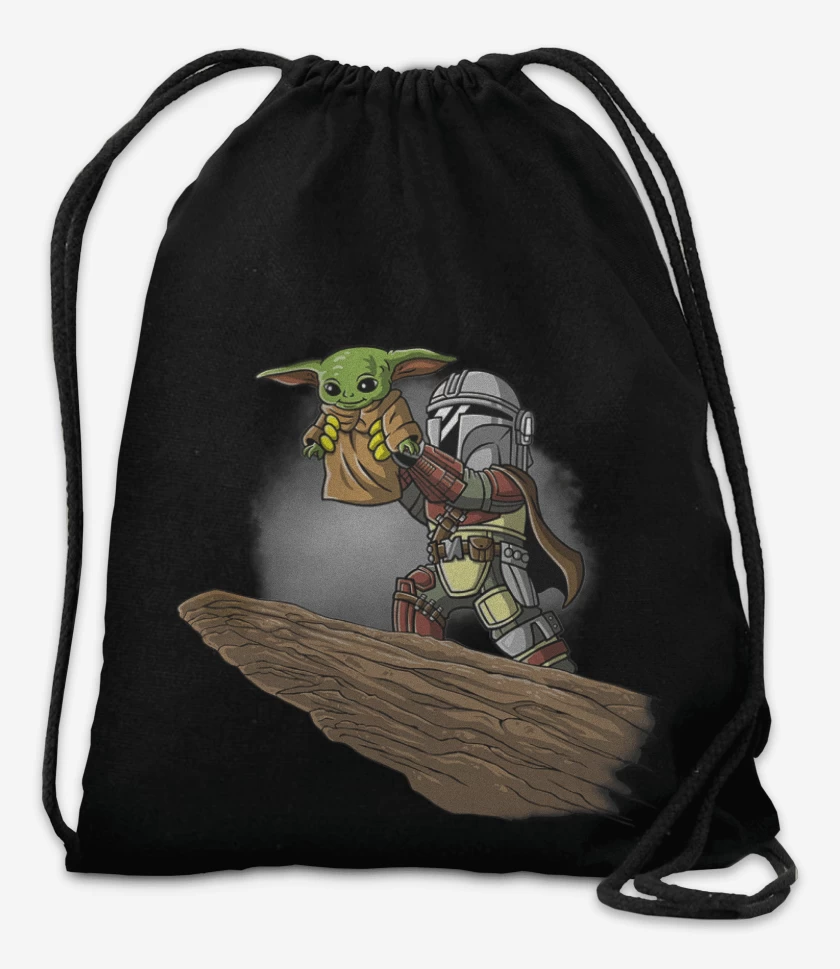 Mochila Negro de The yoda king