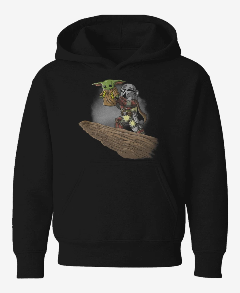 Poleron de niño Negro de The yoda king