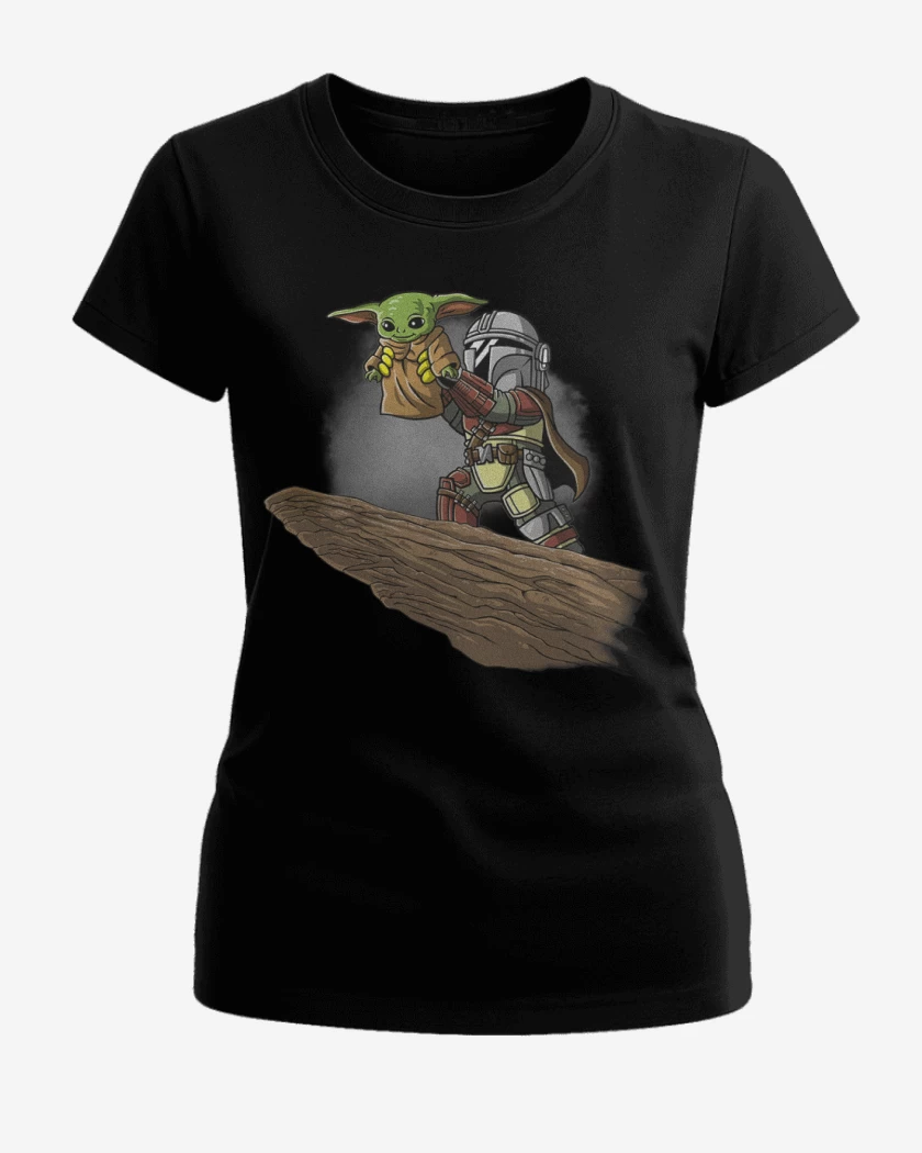 Polera de Mujer Negro de The yoda king