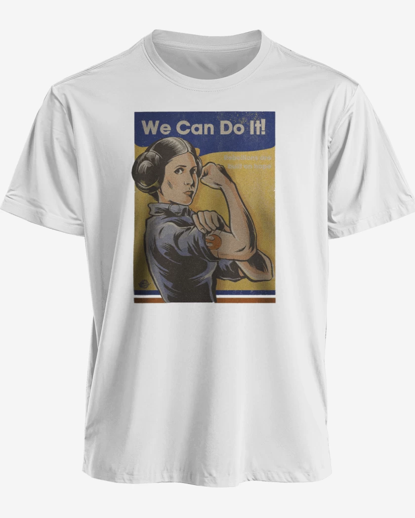 Polera Leia we can do it