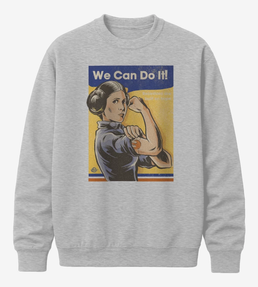 Poleron polo Leia we can do it