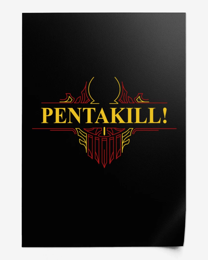 Print Pentakill - Old