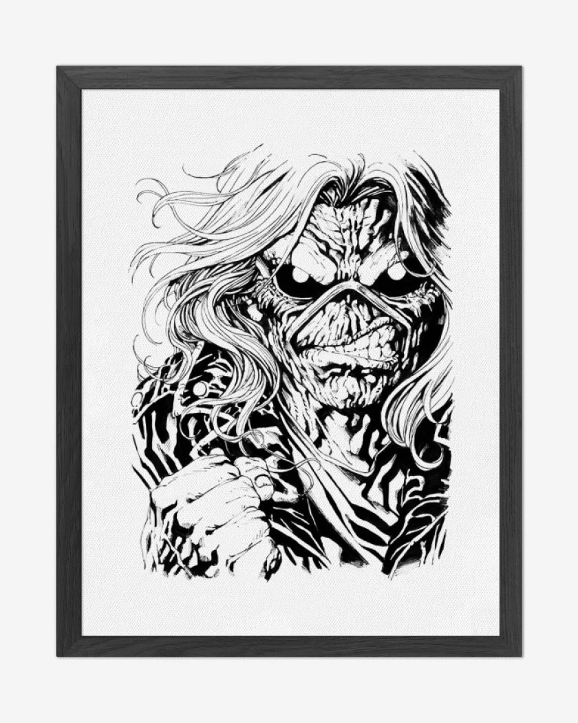 Cuadro decorativo Blanco de Eddie chasca