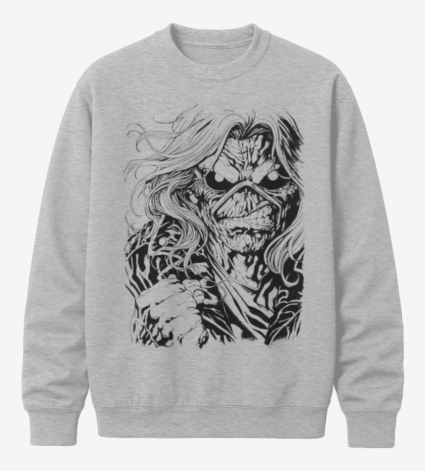 Poleron polo Gris Melange de Eddie chasca