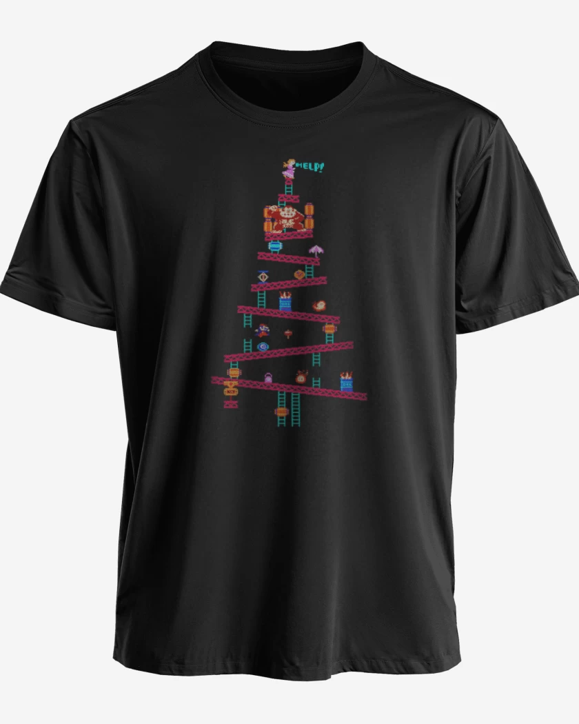 Polera Super bigote navideno