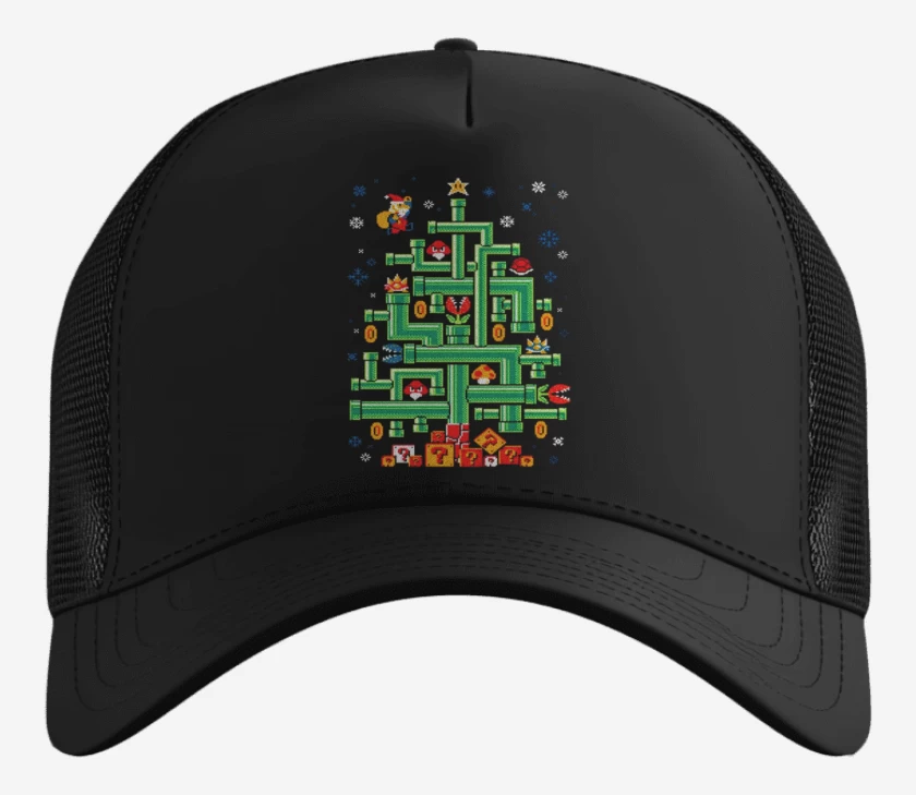 Gorro Super bigote navideno 2