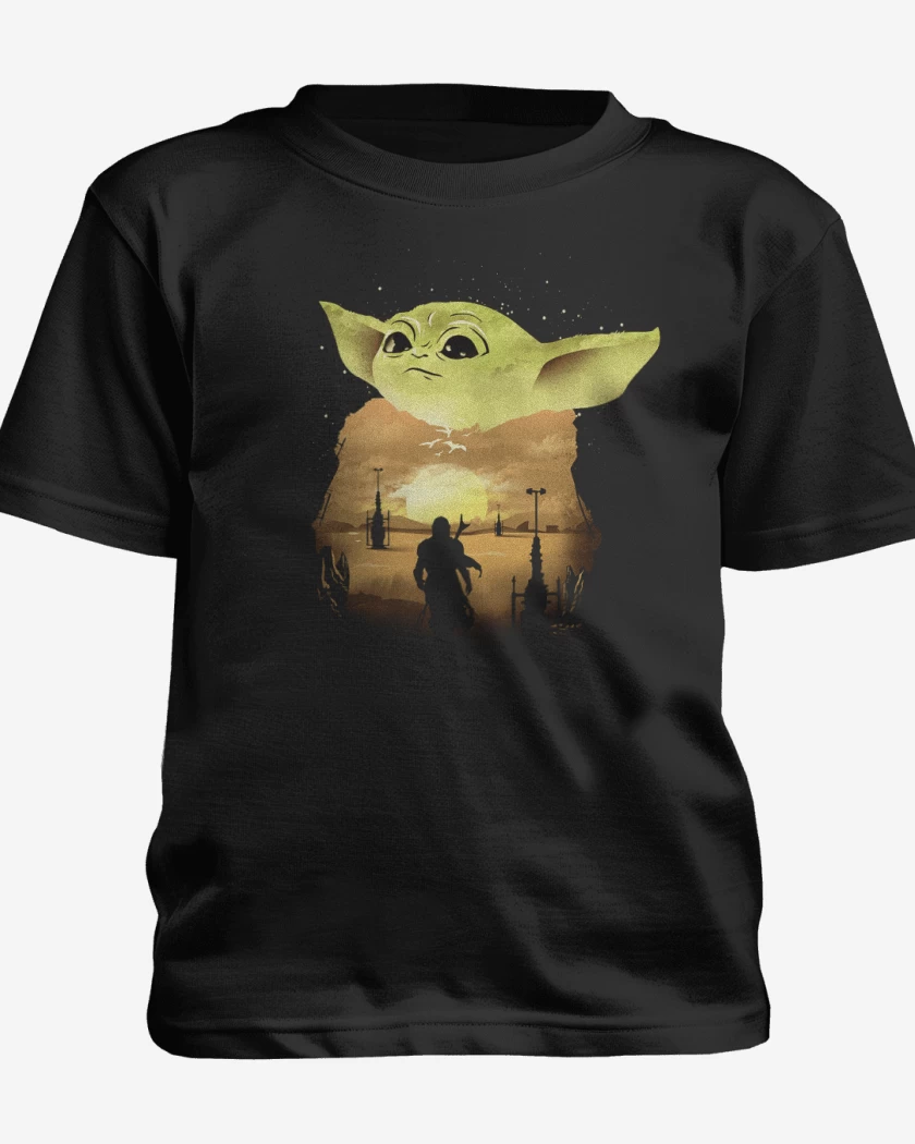 Polera de niño Negro de Yodita