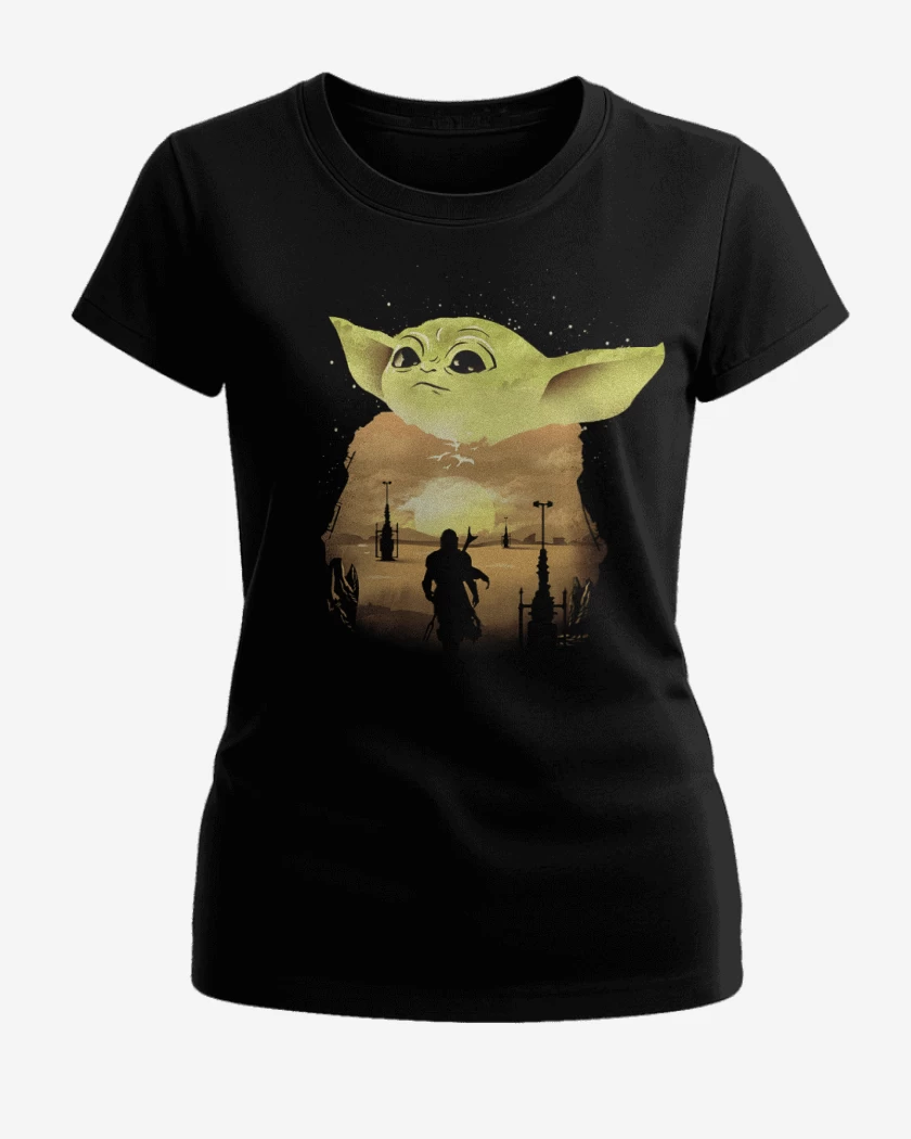 Polera de Mujer Negro de Yodita