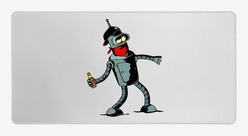 Mouse pad Gamer Bender primera linea