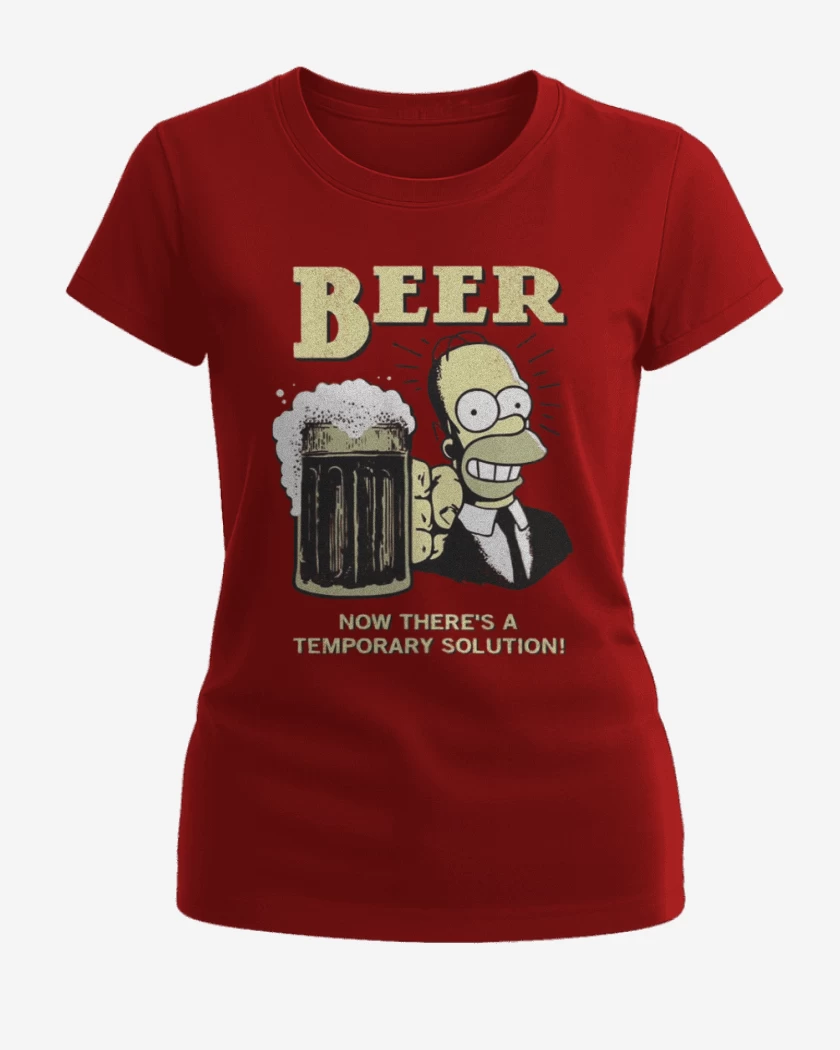 Polera de Mujer Rojo de Homebrio