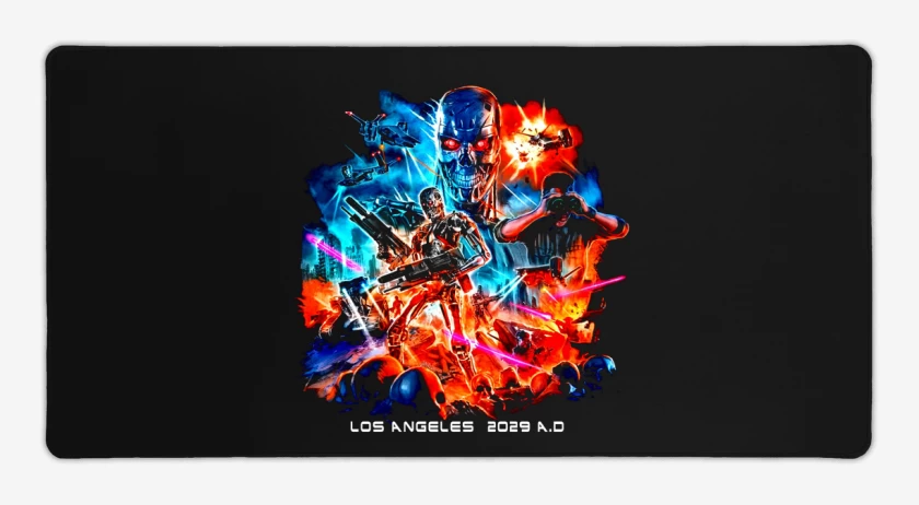 Mouse pad Gamer Negro de T2 Angeles